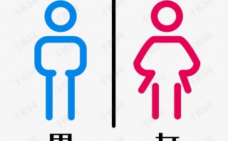 男女标志，男女标志符号